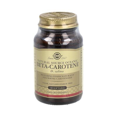 BETA CAROTENO 7 MG 60 PERLAS SOLGAR