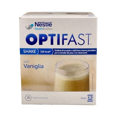OPTIFAST MILKSHAKE BATIDO VAINILLA 12 UD
