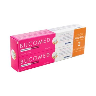 BUCOMED GINGIVITIS DUPL 2 PASTAS 125ML M