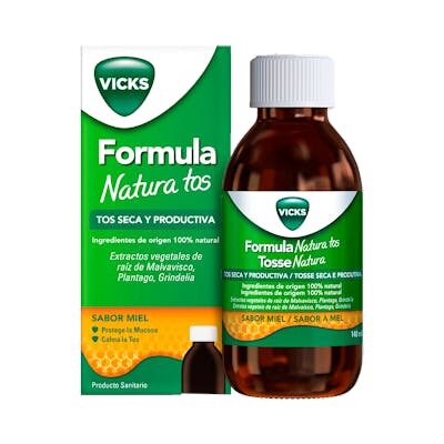 VICKS FORMULA NATURA TOS ADULTO 140 ML