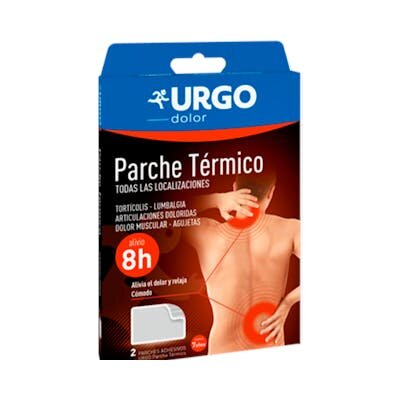 URGO PARCHE TERMICO MULTILOCALIZ  2 UNDS