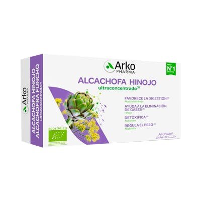 ARKOFLUIDO ALCACHOFA HINOJO 20 AMP BEBIB