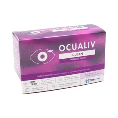 OCUALIV CLEAN 30 TOALLITAS