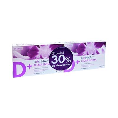 DONNA PLUS FLORA INTIMA 2X14 CAPS DTO 30