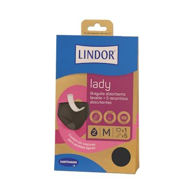 LINDOR LADY BRAGUITA ABS LAVAB M +5RECAM