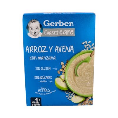 GERBER EXPERTCARE ARROZ Y AVEN MNZ 250GR