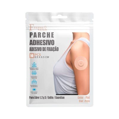 FARMA PATCH PARCHE SENSOR GLUCOSA PIEL