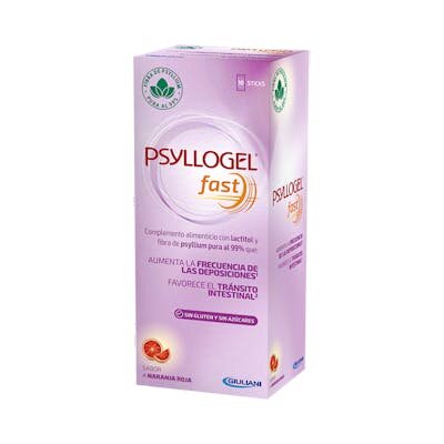 PSYLLOGEL FAST 10 STICKS NARANJA ROJA