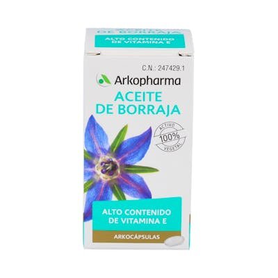 ARKOCAPSULAS ACEITE BORRAJA 50 PERLAS