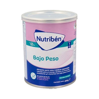 NUTRIBEN RN BAJO PESO 400 G.