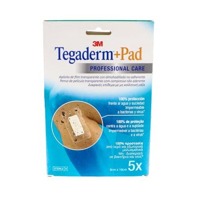 TEGADERM + PAD APOSITO ESTERIL 10X9CM 5U