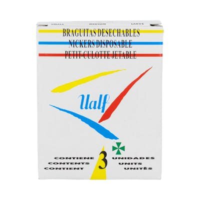 BRAGUITA DESECHABLES UALF MEDIANA 3 UND