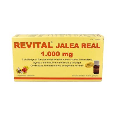 REVITAL JALEA REAL 20 AMPOLLAS BEBIBLES