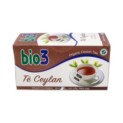 BIE 3 TE CEYLAN ECOLOGICA 25 FILTROS