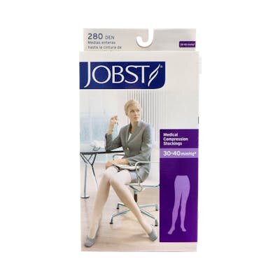 PANTY JOBST FUERTE NEGRA T/3