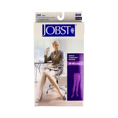 PANTY JOBST FUERTE NEGRA T/4