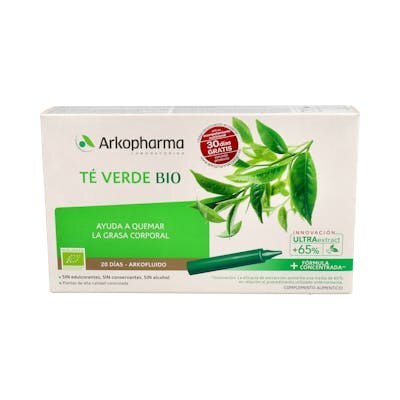 ARKOFLUIDO TE VERDE 20 AMPOLLAS