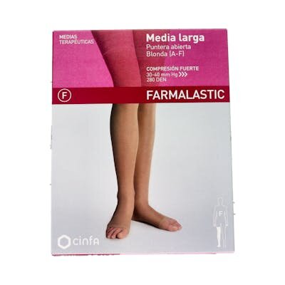 MEDIA LARGA FARMALASTIC FUERTE BLO PA EG